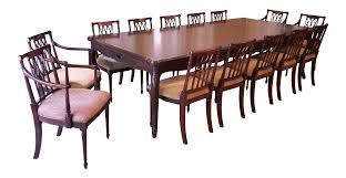 Its durable construction comes from solid polywood® recycled lumber that's made to last and look good for years. Mahogany Georgian Chippendale Style 14 Chairs Dining Table Set Chairish