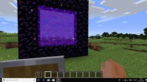 How To Make Nether Portal In Minecraft Minecraft Instagram Portal