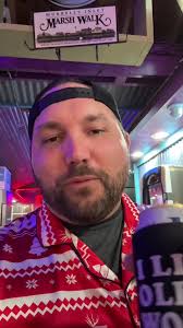 Friends-mas Christmas party ##marshwalk #murrellsinlet #deaddogsaloon  #wahoos #bubbasloveshack @Bryanda Divens