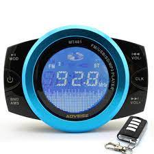 Lcd Motorcycle Alarm Audio Speakers Support Tf Card Usb Mp3 Player Fm Radio Security Alarm System Waterproof Theft Protection Usb Mp3 Player Usb Radio