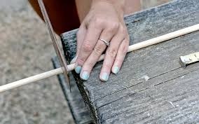 Sturdy pvc pipe and 1/16 steel cable for the bow, and a wooden dowel capped with a rubber foot does the trick! Diy Bow And Arrow For Kids How To Make Bow Arrow Dunn Diy