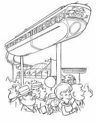 Blank or with the word for the kids to read. Kid On A Sky Train Coloring Page Printable