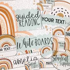 Boho Rainbow Classroom Decor Stephanie Nash