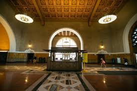 Union Station ceiling art restored in time for 2021 Oscars - Los Angeles  Times