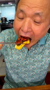 See how we made cucumber kimchi in previous video., It was time to taste  our cucumber kimchi. Mom made my favorite miyeokguk (beef and seaweed soup)  and I made my king gaeranmari (Korean rolled eggs). ...