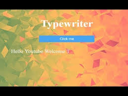 Nate wiley август 28, 2015. Easy Typewriter Effect Using Css3 Typing Animation Css3 Yt Solution