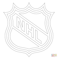 Opens in a new window; Nhl Logo Super Coloring Sports Coloring Pages Coloring Pages Sport Hockey