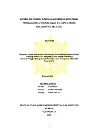 Sakit kepala tidak selalu terasa pada seluruh bagian kepala. Peraturan Perusahaan Pt Permodalan Nasional Madani