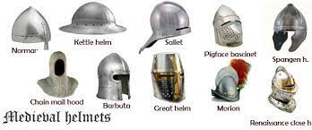 How strong are different types of knight helmets? Petition Medieval Clothing Set Request Medieval Helmets Medieval Armor Fantasy Armor