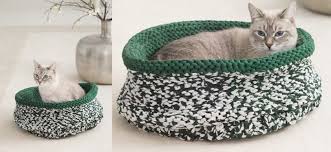 Check spelling or type a new query. Knitted Cat Bed For Your Furry Friend Free Knitting Pattern