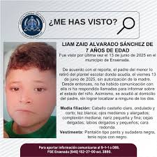 Buscan al niño Liam Zaid sustraído por su padre de una escuela  #ComparteEstaNota La Fiscalía General del Estado solicita el apoyo de la  comunidad para localizar a Liam Zaid Alvarado Sánchez, de