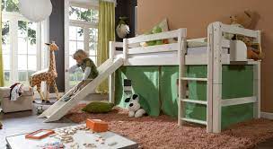 Bett mit rutsche luxury hochbett mit rutsche in l form monic bunk bed with slide bed with slide bed for girls room. Mini Hochbett Aus Kiefer Mit Rutsche Tuv Gepruft Kids Paradise
