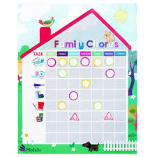 Buy Chore Chart For Kids Teens And Entire Family Magnetic