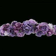 10 Flower Crown Png Purple Crown Png Silk Flower Crown Black Flower Crown