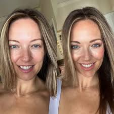 Busy mom life doesn't mean putting yourself last. 😉 This is my fast,  feel-good routine 💕skincare + makeup that works with my schedule, not  against it. ✔️ Under 10 minutes ✔️ Clean,