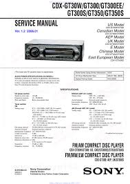 The cd player platter does not spin or displays table error. Diagram Wiring Cdx Sony For Diagram Faceplate Xplod Gt10w Full Version Hd Quality Xplod Gt10w Lightsandwiring Chaussureadidas Fr