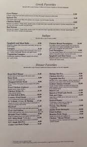 Menu Picture Of American Table Family Restaurant Perrysburg Tripadvisor