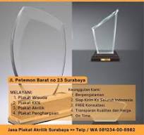 PRODUSEN LANGSUNG, WA 081234-00-8982 Jasa Plakat KKN Akrilik Pasuruan