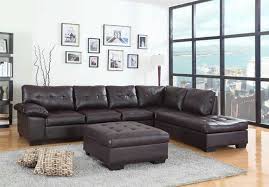 Du bist auf der suche nach neuen möbeln für dein zuhause? 2082 2 Pc Emily Ii Espresso Faux Leather Sectional Sofa Set With Tufted Seat And Backs