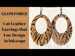 I do make a portion off any you may purchase. Tutorial Part 1 Faux Leather Earrings Silhouette Cameo Litetube
