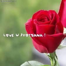 The Name Love U Jyotsana Is Generated On Red Rose With Name Image Download And Share Beautiful Pics For Dp Red Rose Pictures Rose Pictures Love Rose Images