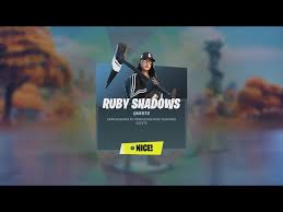 We would like to show you a description here but the site won't allow us. How To Get The Ruby Shadows Pack Free On Console Free Ruby Shadows Skin In Fortnite