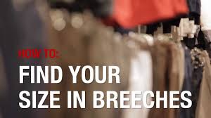 how to measure sizes when buying riding breeches from horze com