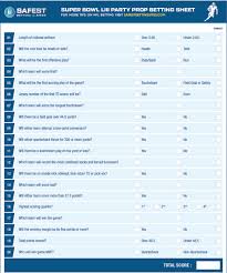 Printable Super Bowl 2019 Props Party Game Sheet Direct Download Link Https Www Safestbettingsites Com Wp Super Bowl Props Super Bowl Super Bowl Prop Bets