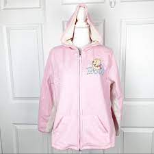 Disney winnie the pooh receiving blankets. Disney Tops Disney Winnie The Pooh Pink Zip Up Sweater Hoodie Poshmark