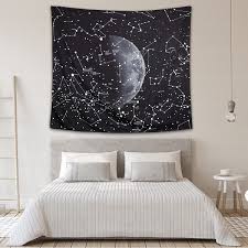 The package comes with 1 x tree of life tapestry and 1 x card as a bonus, serving as a perfect festival idea such as any festival for your friends and relatives. Zhoubin Moon Constellation Tapestry Astronomy Space Stars Tapestry Wall Hanging Black Tapestry For Bedroom Wall Decor 51x 59 Inches Buy Online In Burundi At Burundi Desertcart Com Productid 168353351