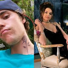 Justin Beiber Selena Gomez Tattoo