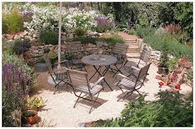 Bildergebnis Fur Mediterraner Garten Mit Kies Helmina Dillinger Sitzecken Garten Garten Mediterraner Garten