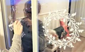 Kreidestift fensterbilder winter vorlagen zum ausdrucken : Fensterbilder Weihnachten Vorlagen Kostenlos Deko Hus