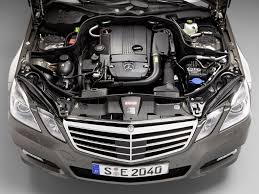 Engine Of Mercedes Benz W212 E Class Coupe W212