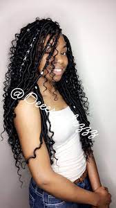 Fauxlocs Bohemianlocs Half Half Crochethairstyles Crohetfauxlocs Hairstylist Hairst Braided Hairstyles Faux Locs Hairstyles Box Braids Hairstyles