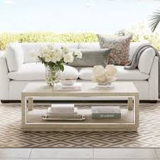 Faux Shagreen Coffee Table Grey End Tables Williams Sonoma In 2020 Shagreen Coffee Table Coffee Table Coffee Table Square
