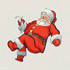 Download Premium Vector Of Santa Claus With A List On His Hand Sticker Hand Sticker How To Draw Santa Santa Claus Images