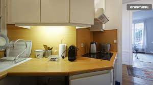 Includes one bedroom, a living room, a bathroom, kitchen+dining area, and couple of closets. Elegant 1 Bedroom Apartment For Rent In Passy With Utilities Included Flat Rent Paris