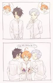 Probablemente puede que yo ponga imágenes +18 7v7 olvídalo, siempre voy a. á´›Êœá´‡ á´˜Ê€á´á´Éªsá´‡á´… É´á´‡á´ á´‡Ê€ÊŸá´€É´á´… Comic S Fanarts á´‡É´É¢ÊŸÉªsÊœ Norman X Ray X Emma Valentines Comic Neverland Neverland Art Anime