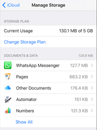 Delete old icloud backups exclude apps from the backup secure iphone files locally on the pc How To Manage Icloud Storage Free Up Storage