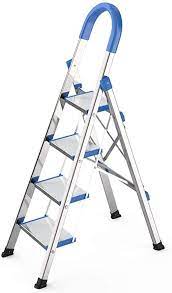 4 Step Ladder Folding 3 Step Step Stool Ladders With Anti Slip Pedal Platform Metal Frame Portable Multipurpose Stepladde 4 Step Ladder Step Ladder Step Stool
