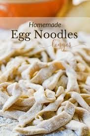 Step By Step Easy Homemade Egg Noodles Recipe Homemade Egg Noodles Noodle Recipes Homemade Easy Homemade Noodles