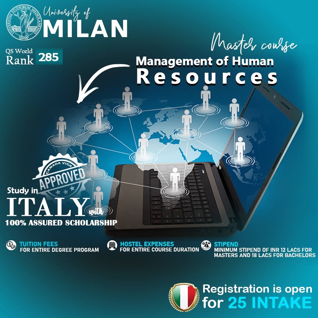 University of Milan study management of human resources product image