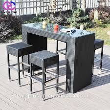 They like the relief this chair provides and. Customized Modern Rattan Wicker Bar Tall Table And Chairs Set Cheap High Table With 4 Chairs Buy Cheap Bar Table Sets Tall Bar Table And Chairs Bar High Table And Chair Product On