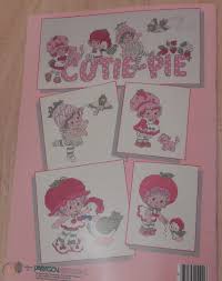 Strawberry shortcake cross stitch patterns. Vintage Welcome To The World Of Strawberry Shortcake Counted Cross Stitch Book 1721878043