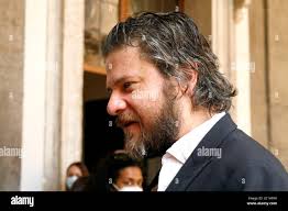 Roma virginia raggi in campidoglio hi-res stock photography and images