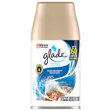 Glade Automatic Spray Refill 1 Ct Blue Odyssey 6 2 Oz Total Air Freshener Walmart Com Walmart Com