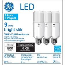 Ge 60 Watt Eq Daylight Dimmable Led Light Bulb 3 Pack In The General Purpose Led Light Bulbs Department At Lowes Com