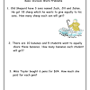 They also get to solve many word problems that involve remainders. 1