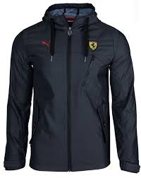 Sale Puma Ferrari Scuderia Mens Hooded Jacket Windbreaker Jacket Rain Graphite Kleidung Acc Ropa De Hombre Ropa Deportiva Para Hombre Sudaderas Nike Hombre